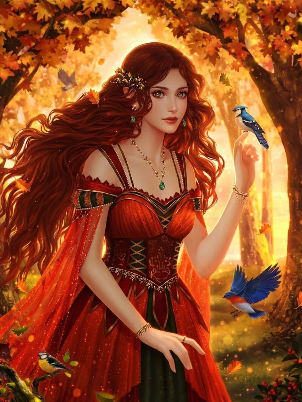 Королева осени. Рут сандерсон фея осени. Волшебница осень. Фея осени. Осенняя принцесса.