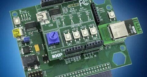 Build ZigBee+IoT projects with NXP expansion kits, in distribution.