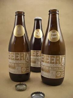 Коричневая бутылка
