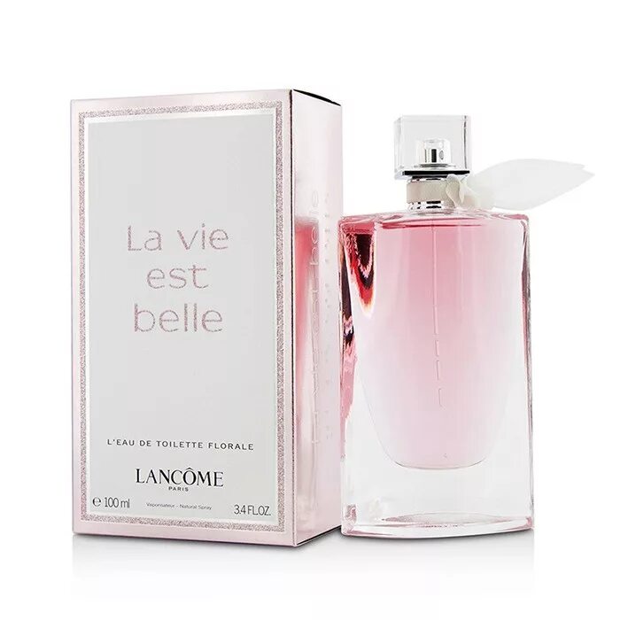 Lancome духи женские la vie. La vie est Belle EDT 100ml. Ланком ла ви ЭСТ Бель Флораль. Lancome духи женские la vie est Belle. La vie туалетная вода