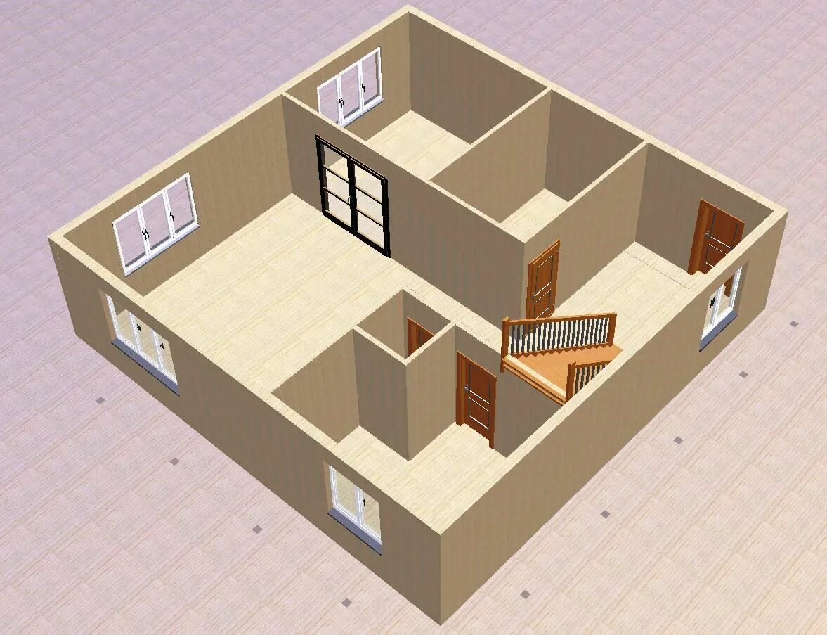 планировка одноэтажного домика 5. небольшой кирпичный дом с мансардой. готовые проекты домов 10 на 10. планировка частного дома. дом 10 на 3.