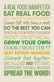 Eat real