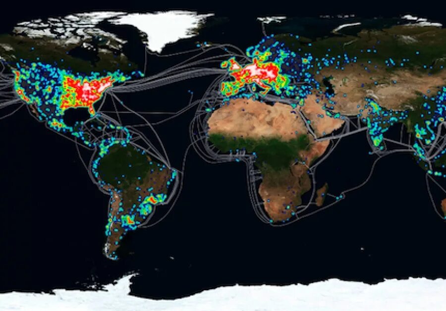 Кабели интернета в мире. Карта глобального интернета. Карта Всемирного интернета. Опорные сети интернета. Опорные сети интернета в мире.