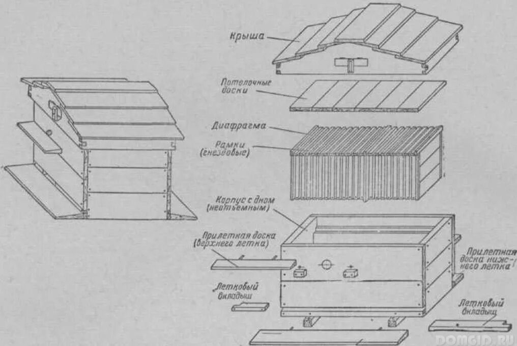 Что входит в базовую часть умного улья. Улей лежак Лазутина чертеж. Схема постройки улья для пчел. Улей Дадан чертеж. Улей лежак из фанеры Лазутина.
