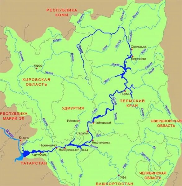 Река исток где находится карта. Бассейн реки кама. кама река бассейн реки. схема реки кама. бассейн реки кама на карте.