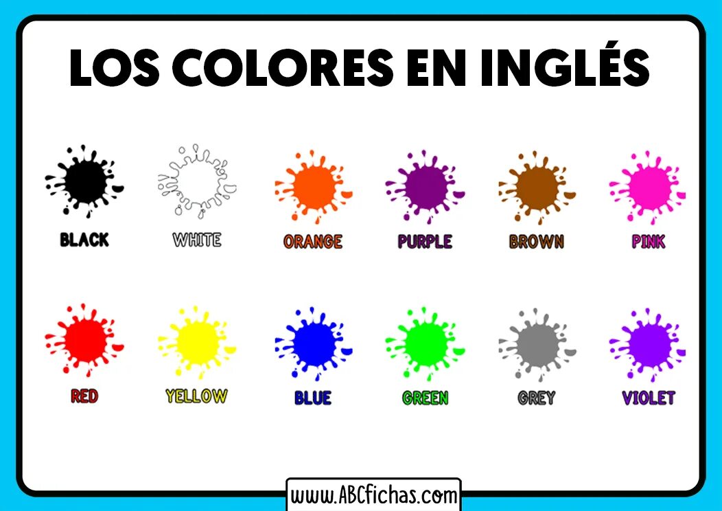 Los colores картинки. Цвет. Цвет. Цвета на испанском. Цвета на английском языке.