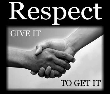 Respect but