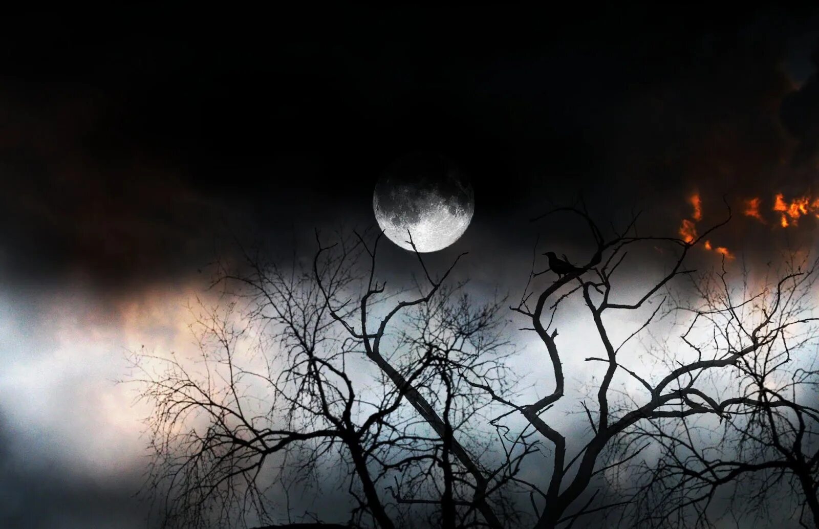 Черный день синяя ночь. Мрачная Луна. Луна в тумане. Мистический фон. Полнолуние в тумане.