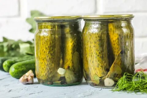 Маринованные огурцы 1 5 банку