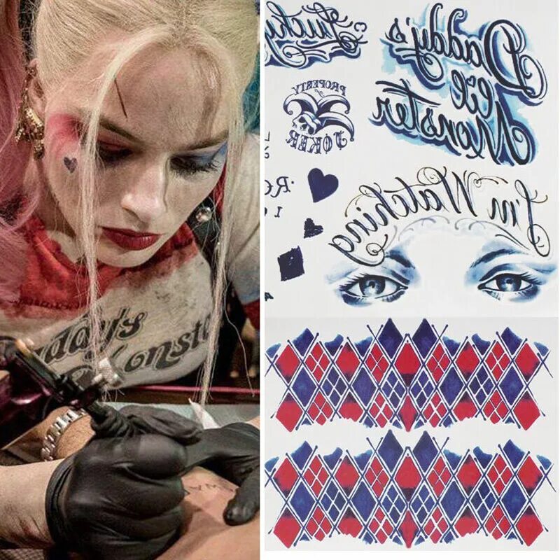 Тату харли квин. Татуировки харли квинн. Тату харли квинн отряд самоубийц. Тату харли квинн и джокер. Харли квинн ее тату.