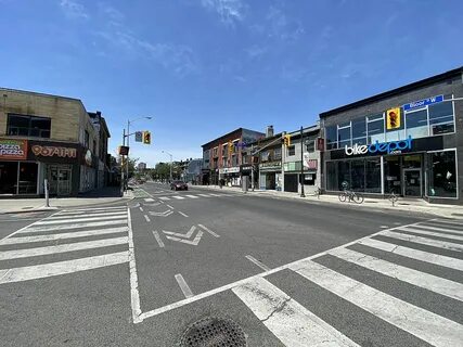 Bloor Street is a major east–west residential and commercial thoroughfare i...