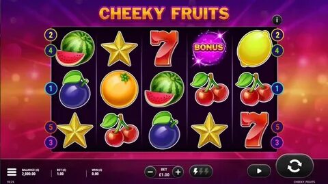 Fruits демо slottec1
