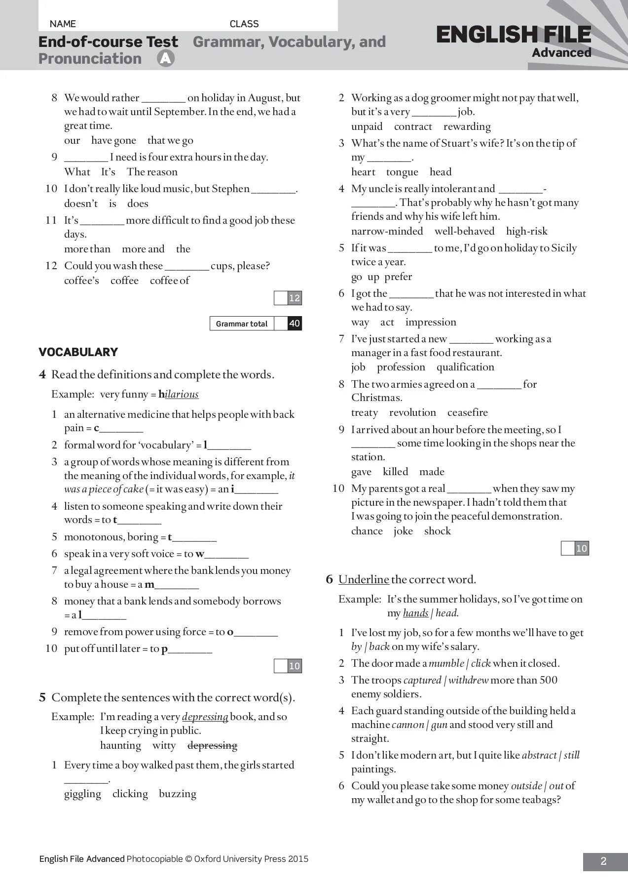 English test with answer. Тест English file Intermediate 1. Test 1 ответы New English file Intermediate. Pre Intermediate тесты Unit 1-6. Test English Grammar Upper Intermediate.