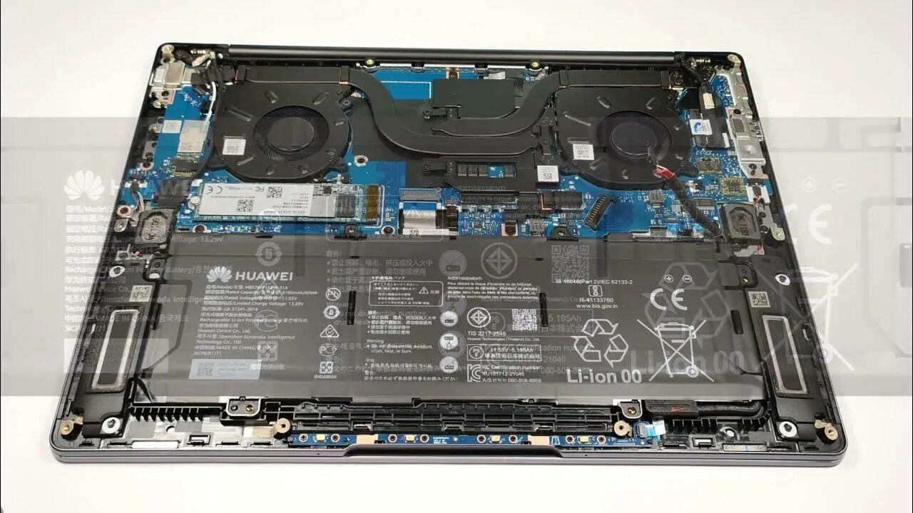 华 为 MateBook D 笔 记 本 拆 机 教 程 华 为 MateBook D 怎 么 拆 机.(5) - IT 科 技 网