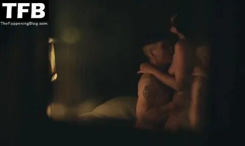 Murphy has hot bare feet, cleavage, legs, and see-through outfits with her....