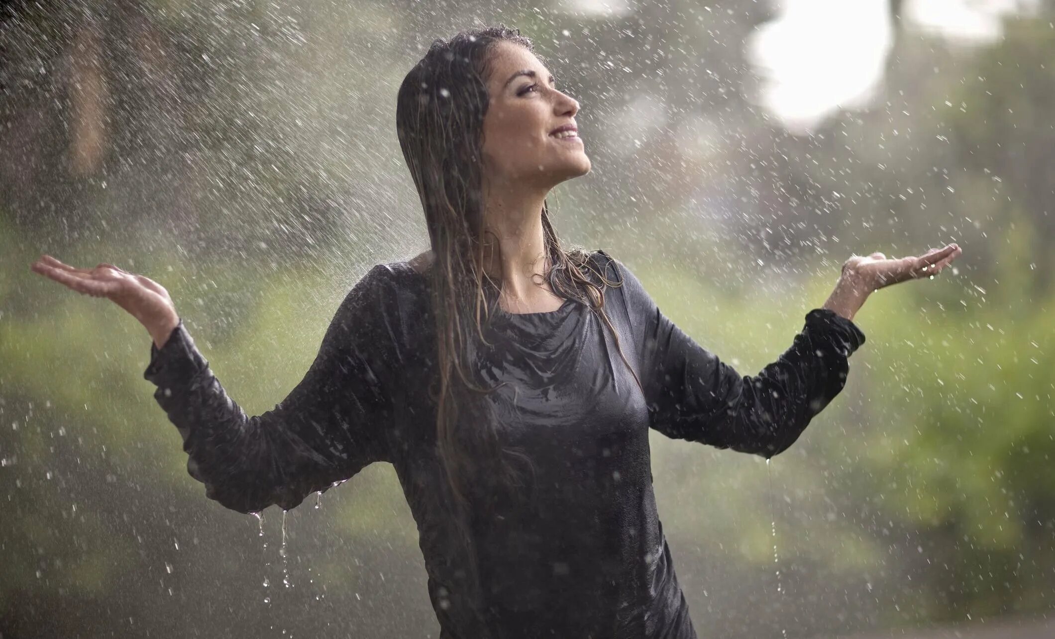 Krick drowning in the rain