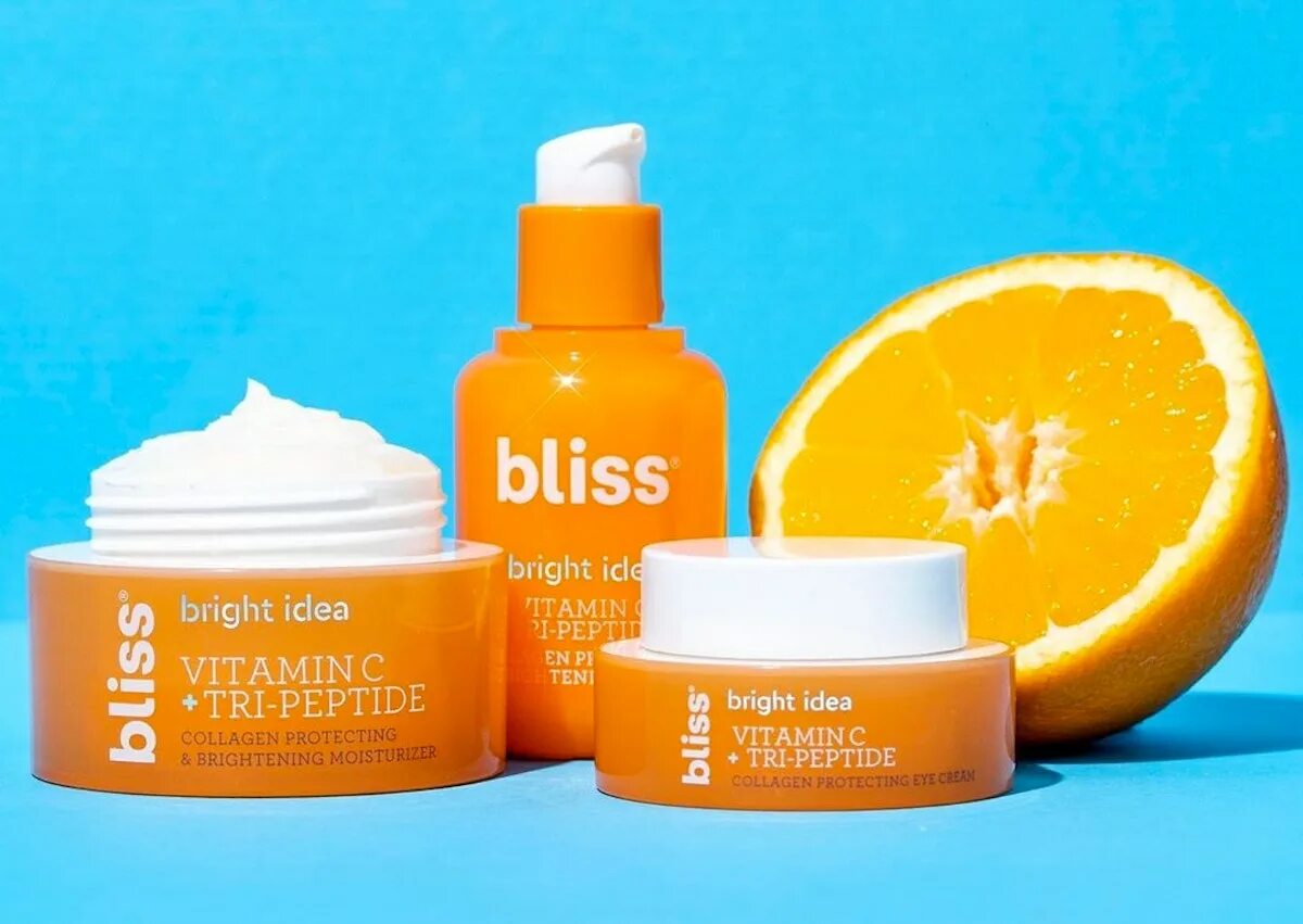 Крем с витамином а. Vitamin c крем. Bliss Bright idea Vitamin c. Профессиональный корейский крем с витамином с.