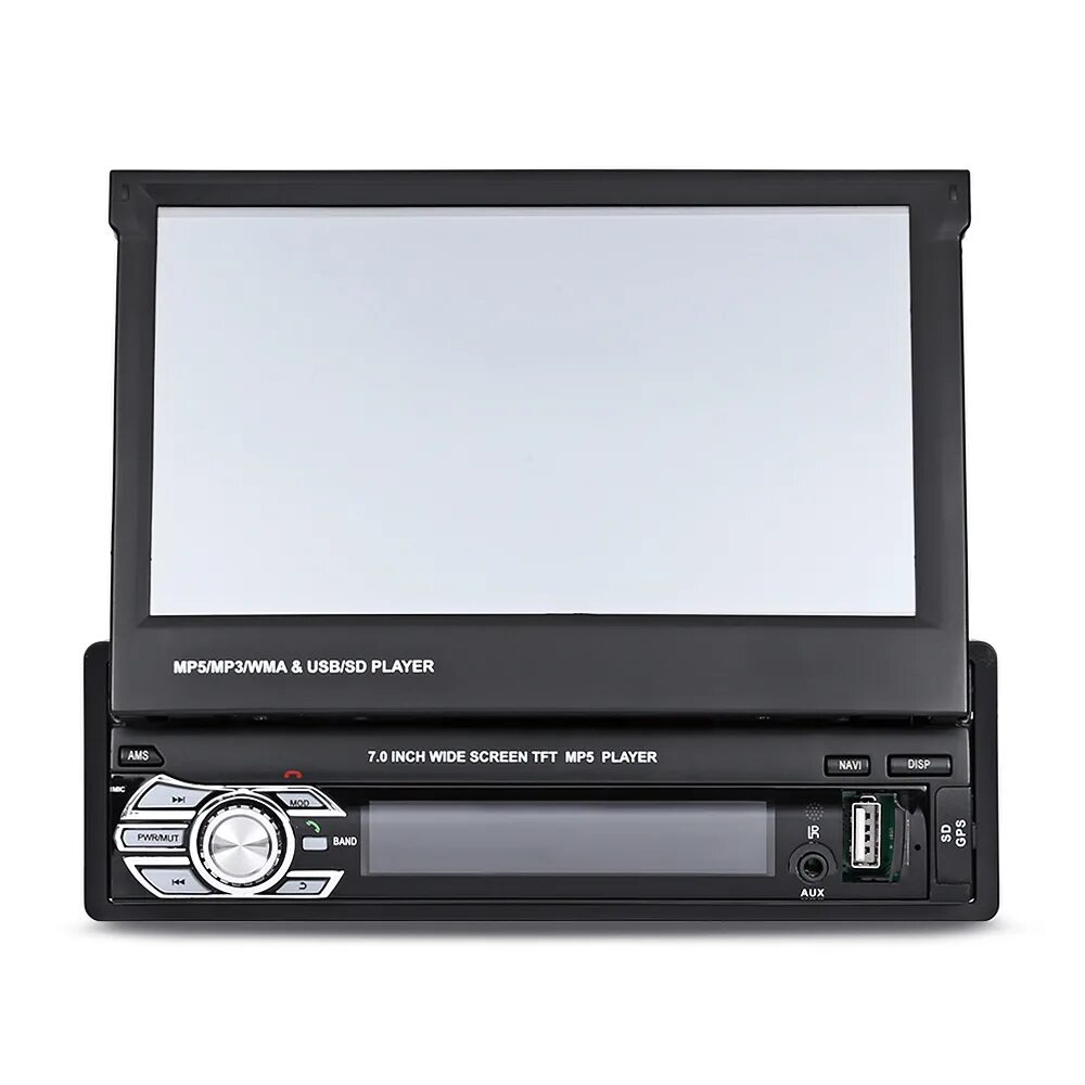 7.0 inch wide screen tft mp5 player. Автомагнитола 9601g 1 din с выдвижным дисплеем gps. мп-5 плеер 9601g. mp5 gps navigation model 9601g. inch wide screen tft mp5 player магнитола.