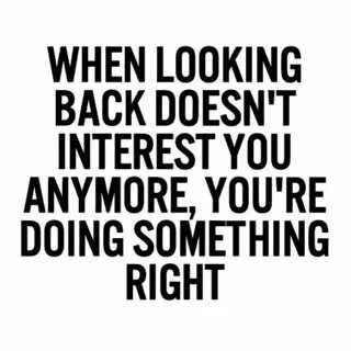 When you looking