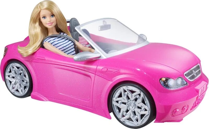 Кабриолет Барби Нордпласт. Набор Barbie гламурный кабриолет, djr55. Машинка для Барби. Кукла Барби с машиной.