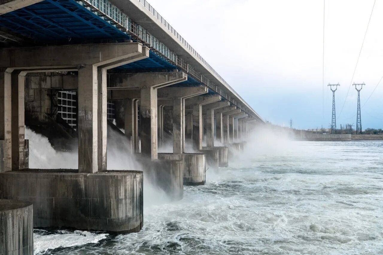 Волжский сброс воды 2023