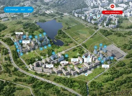 Жк самолет на карте