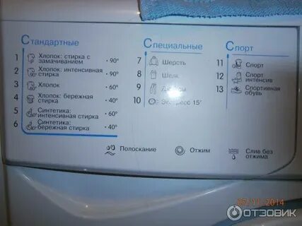 Стиральная машина индезит сбилась программа