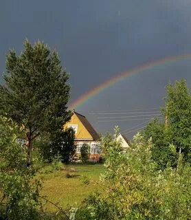 Над дачей