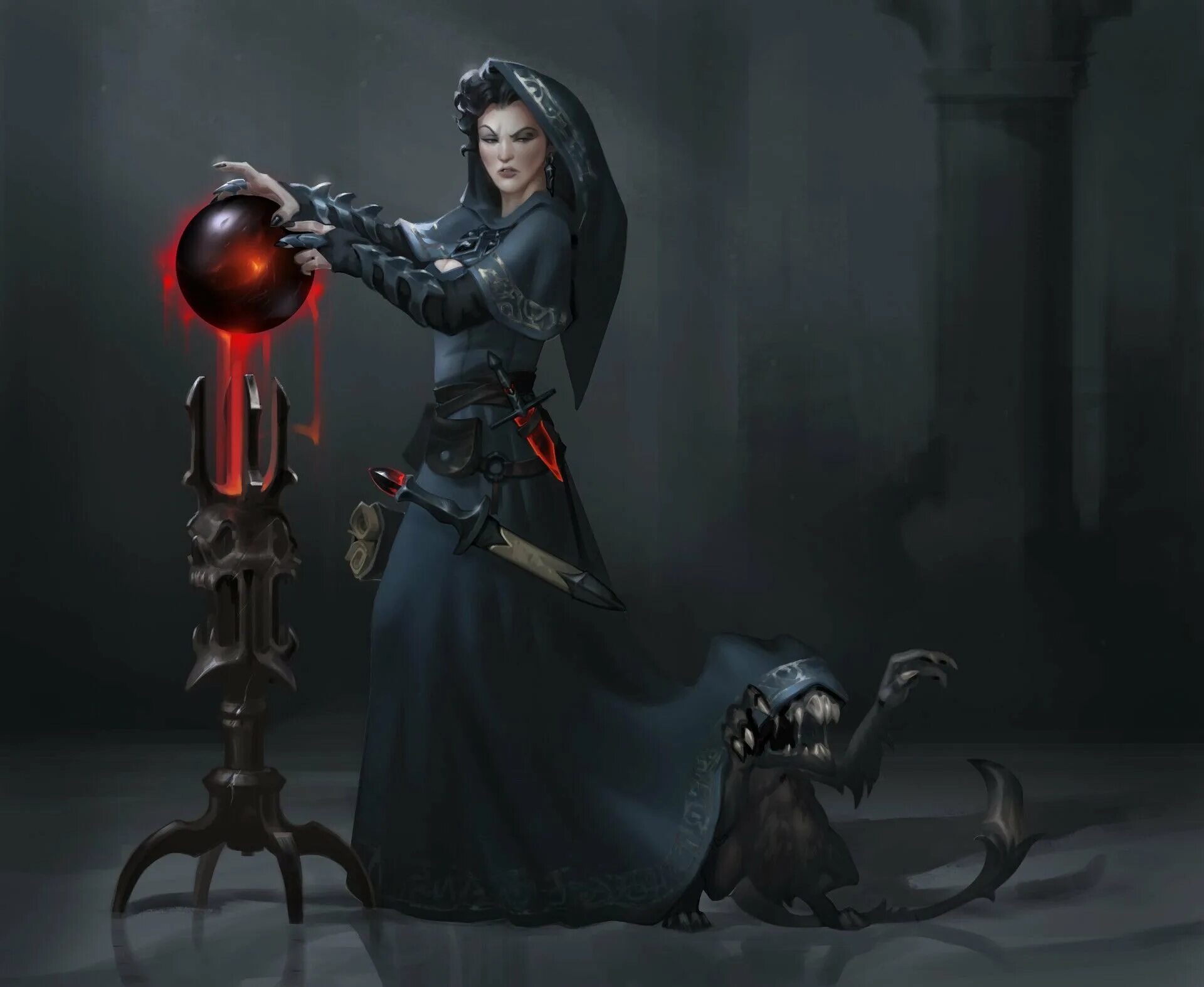 ведьма хаоса моргана. некромант джейд. архимагистр некромант. чернокнижник фрея. ведьма мтг арт.