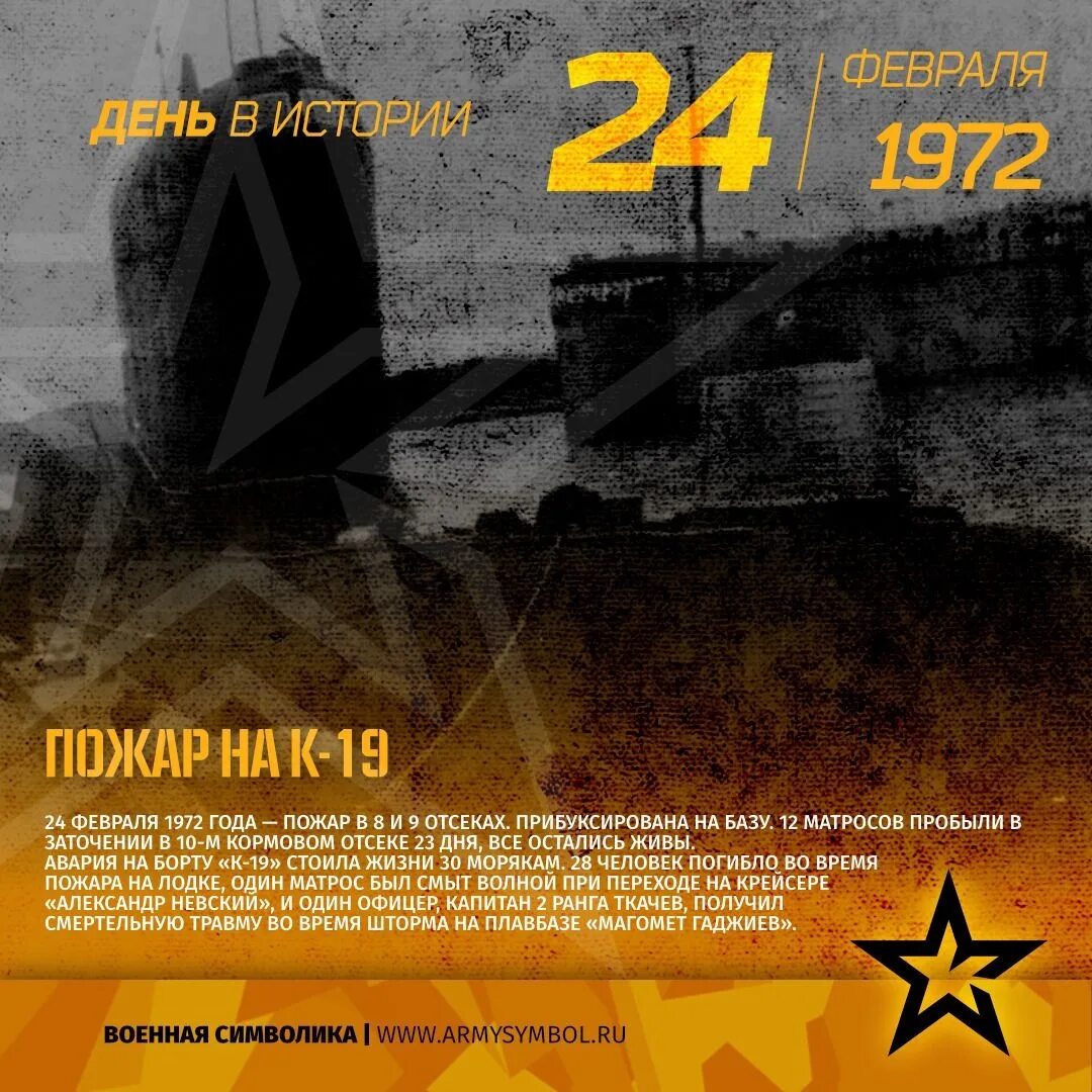 История 24 февраля. 24 Февраля в истории. 24 Февраля 1972 года. 24 Февраля 1972 года — авария на Советской атомной субмарине к-19.. 24 Февраля 1972г. К-19.