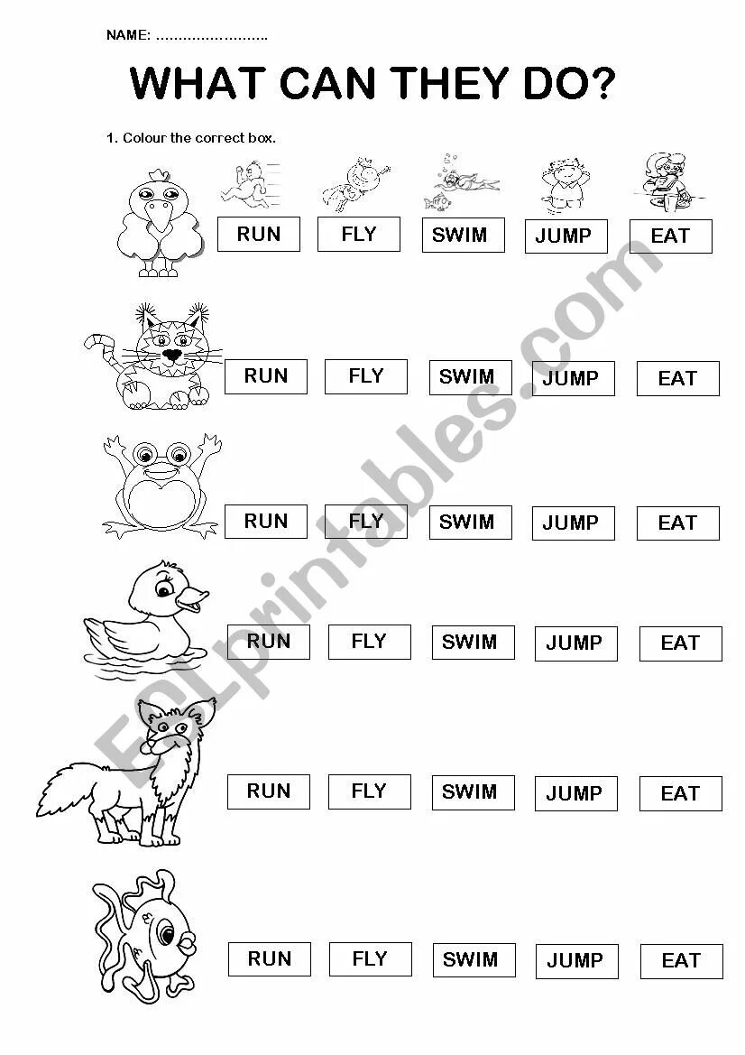 What can i do with it. Задания i can для малышей. Задания английский английский животные. Animals can Worksheet. Can can`t animals Worksheets for Kids.