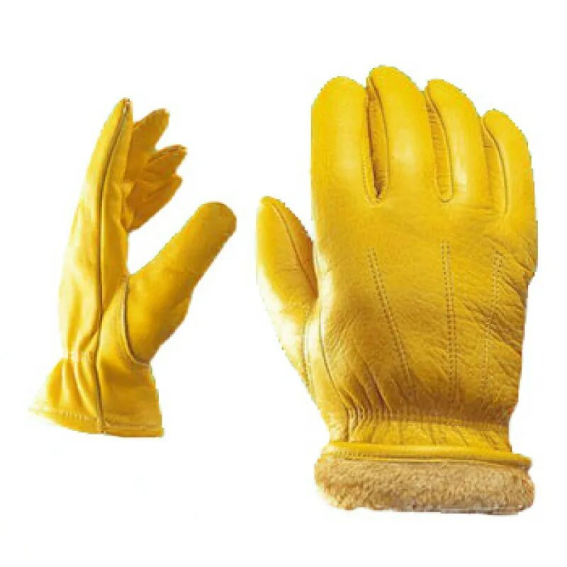 Мужские рабочие перчатки. Перчатки кожаные желтые драйвер с подкладкой (Дока) (RX 5003,10ав). Перчатки Viking Foster p.8 (желтый). Перчатки монтажные "s" (р.10,5 / XL).