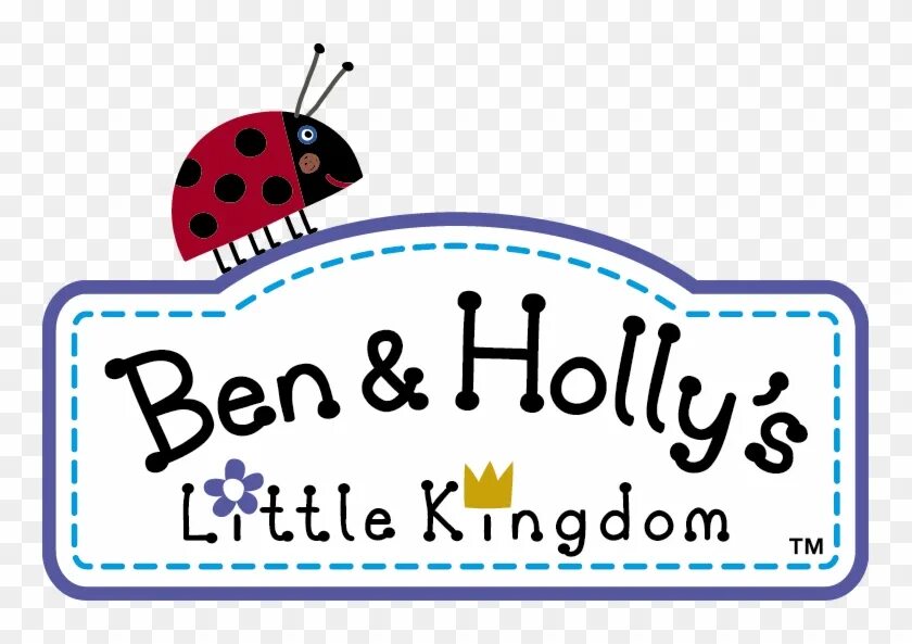 Ben and holly s little. Бен и Холли. Ben and Holly's little Kingdom. Бен и Холли лого. Надпись Бен и Холли.