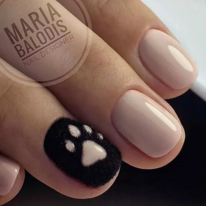 Маникюр дизайн лапка HOW TO APPLY WATERSLIDE NAIL ART DECALS YouTube