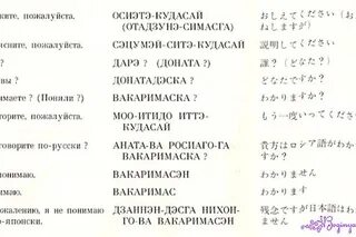 Перевод текста с японского