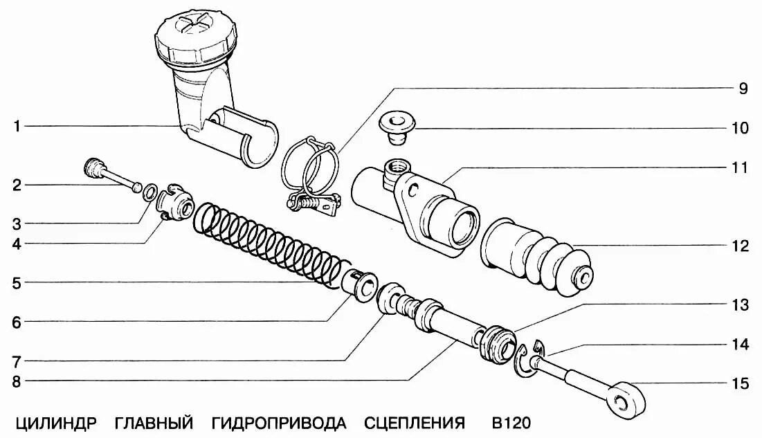 Главный цилиндр сцепления признаки. Цилиндр главный гидропривода сцепления ВАЗ-2123. Главный цилиндр сцепления Нива 2123. Цилиндр сцепления главный 2123 Шевроле Нива. Цилиндр сцепления главный ВАЗ-2123 "ВАЗ".