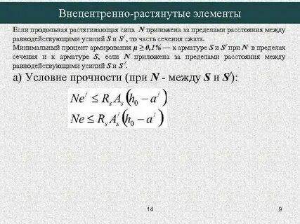 Продольная растягивающая сила