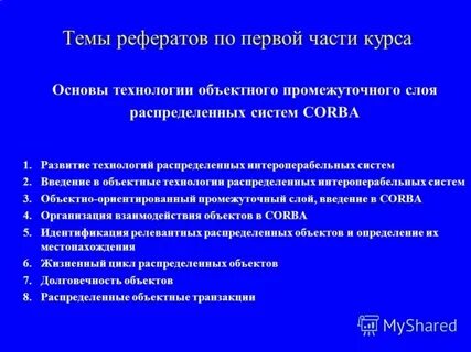 Темы рефератов для студентов спо