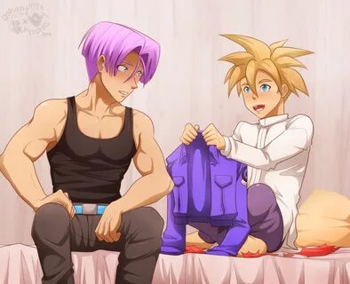 Trunks x gohan 🌈 Pin auf TRUNKS