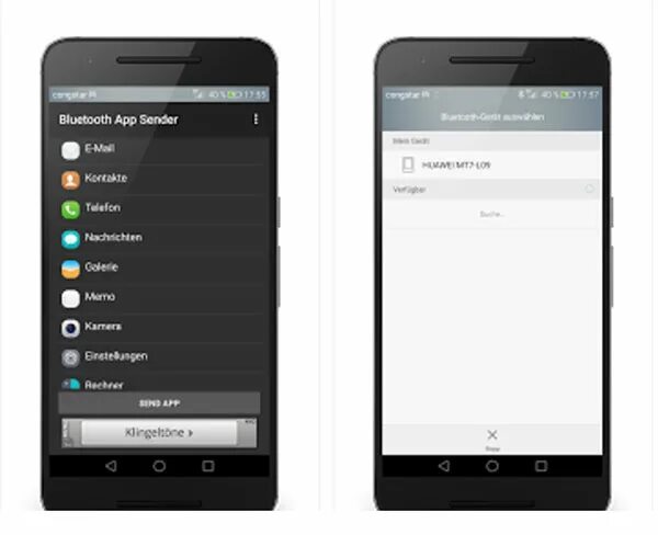 Bluetooth app. Android BT. Мобильное приложение Bluetooth на Android. Отправитель приложений