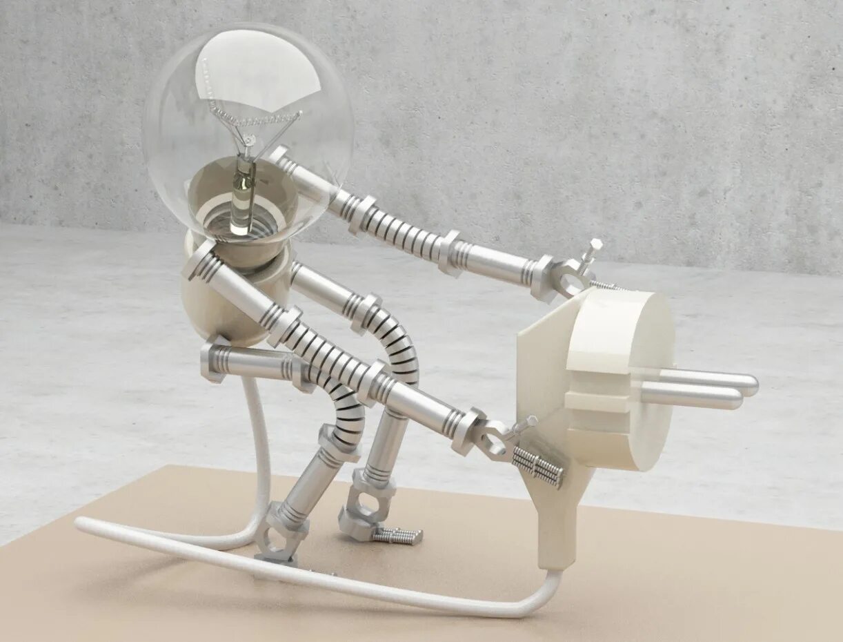 Robot lamp