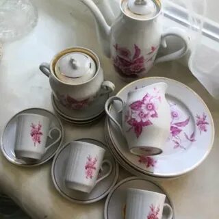 Кофейный сервиз советских времен