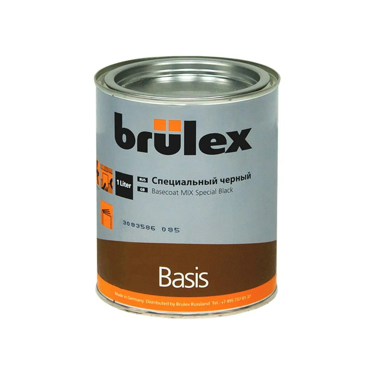 Краска тип 1. Brulex mix готовая чёрная basis 1л. автоэмаль mix brulex 81 1л. антисиликон брюлекс. краска brulex mix 136.