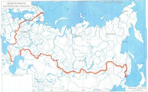 Контурная карта россии 4 класс окружающий мир Окружающий мир 4 класс Images...
