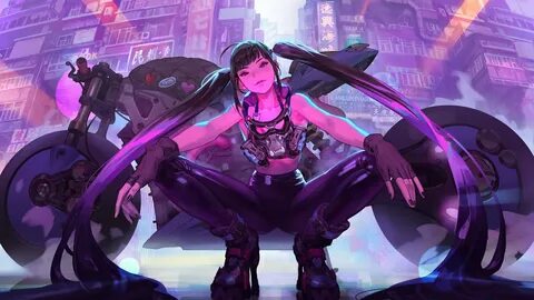 Cyberpunk 2077 animation