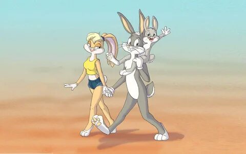 Download "Bugs Bunny enjoying a carrot from his garden" |...