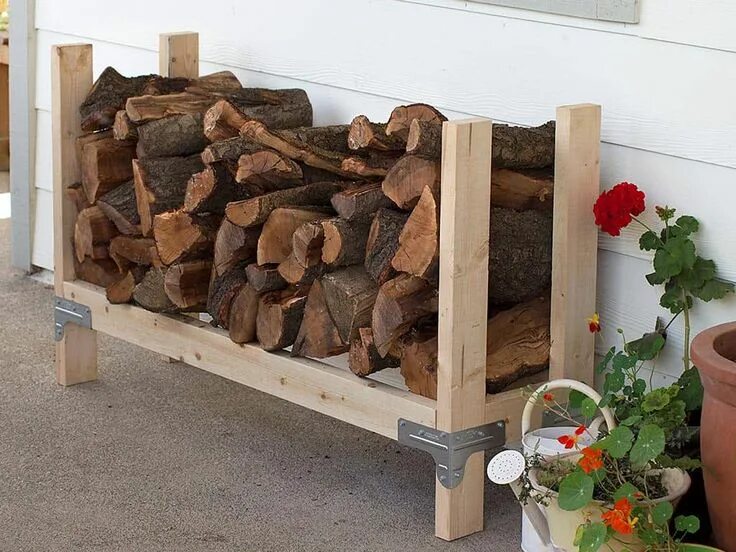Home - The Owner-Builder Network Firewood holder, Firewood storage, Indoor firew