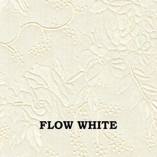 Flowing white