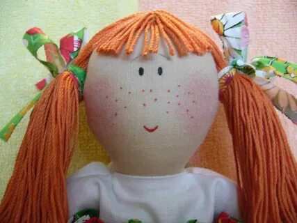 Куклы из материала своими руками