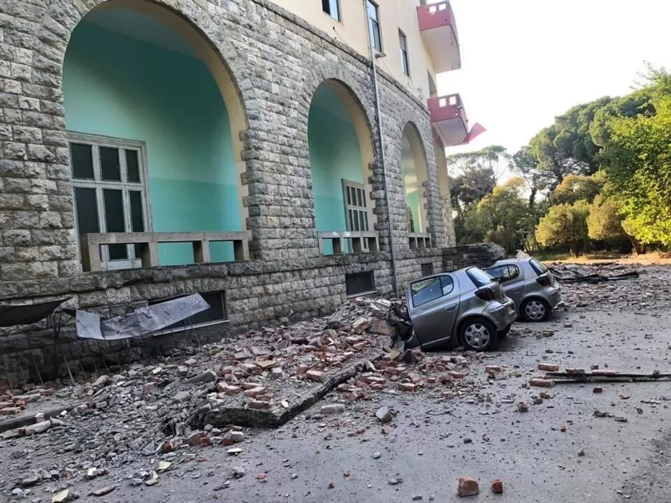 Сильное землетрясение произошло в спарте